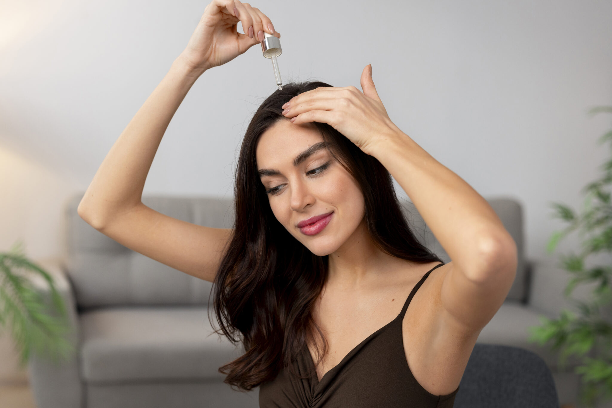 DIY Hair Masks with Pea Sprout Extract for Stronger Roots