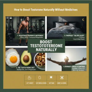 Boost Testosterone Naturally Without Medicines 