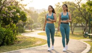 Lifestyle habits like breathable clothing and walking to prevent dark inner thighs.