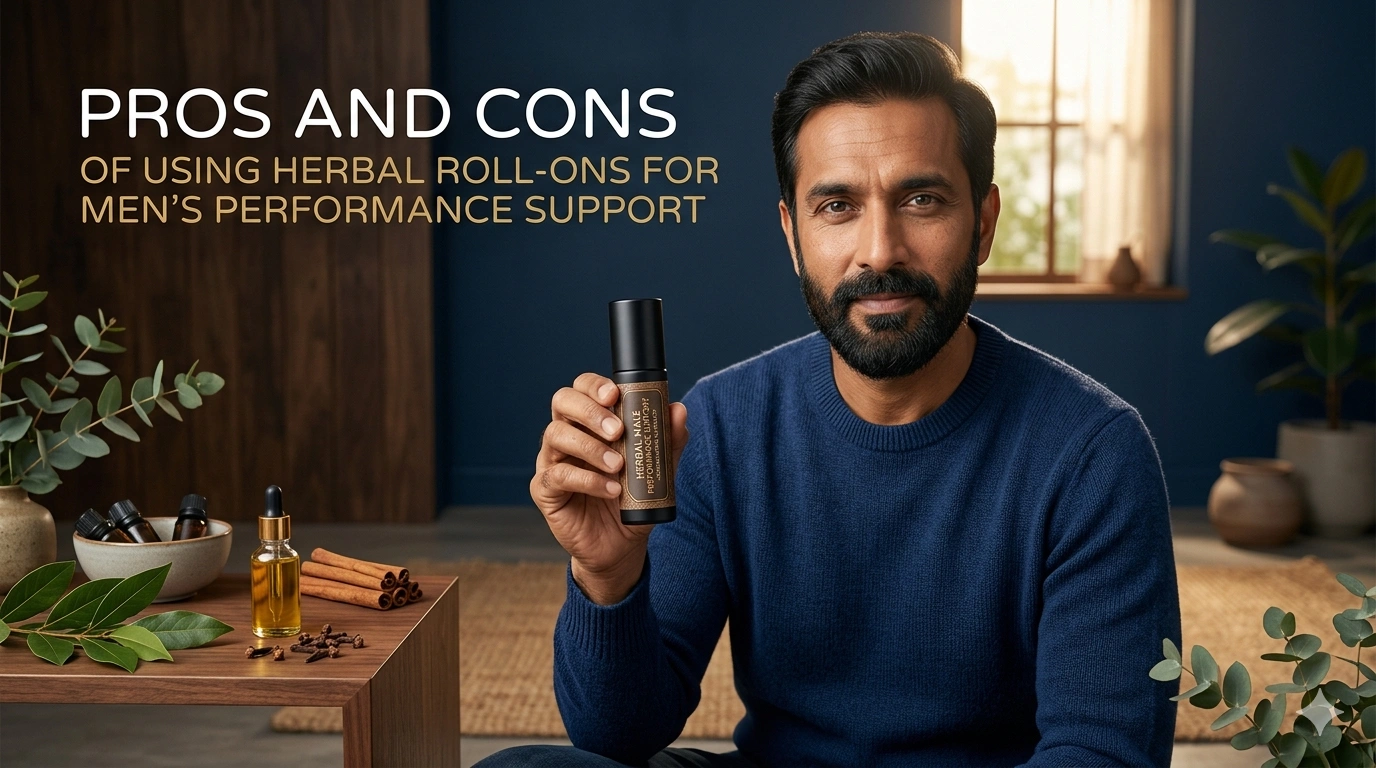 Pros and Cons of Using Herbal Roll-Ons for Men’s Performance Support