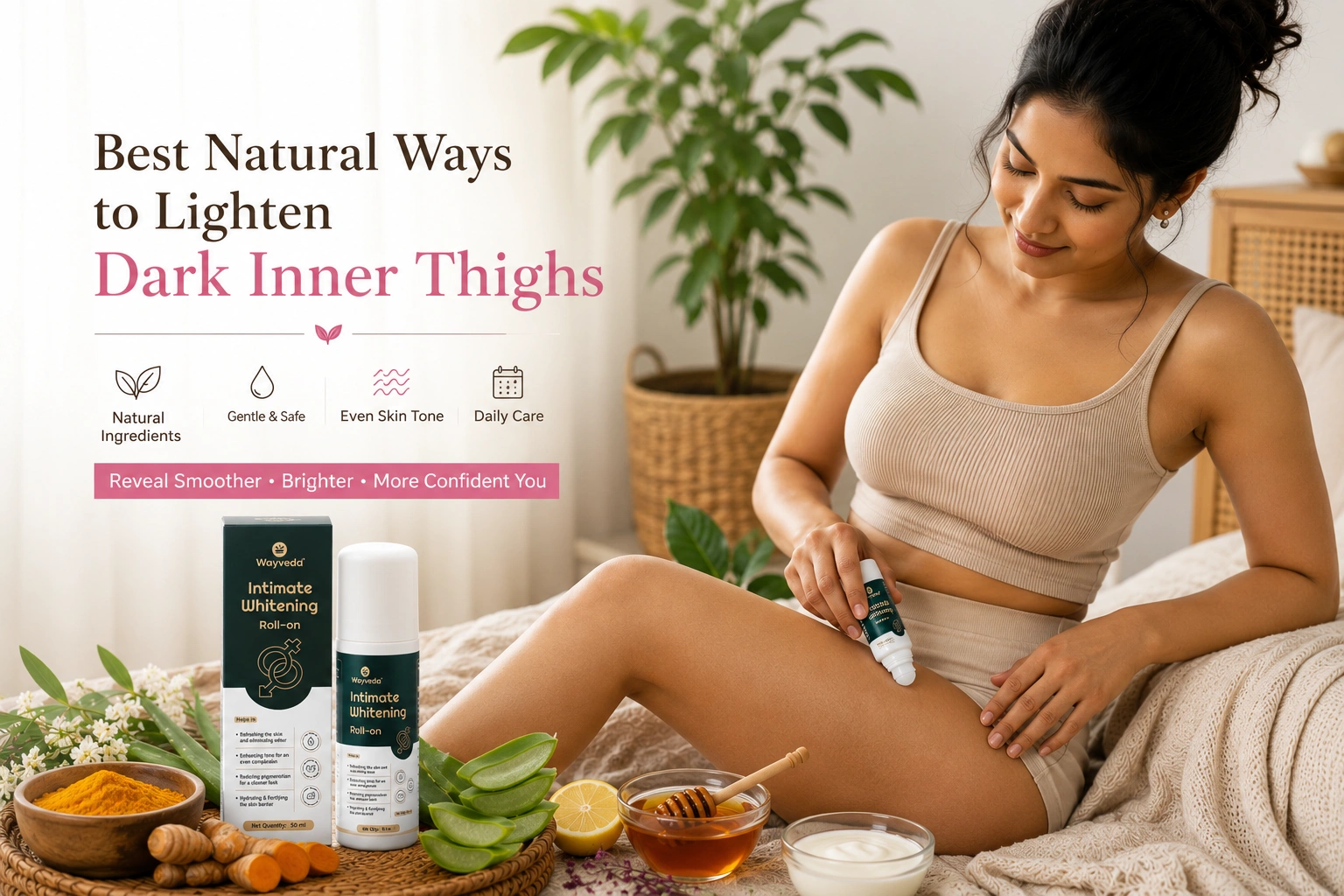 What Are the Best Natural Ways to Lighten Dark Inner Thighs Wayveda