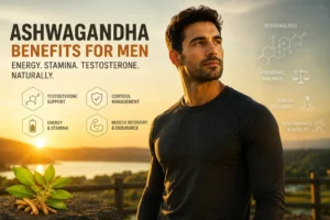 Benefits of Ashwagandha for Men Energy, Stamina & Testosterone Support