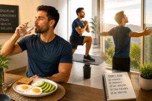 10 morning habits for testosterone levels routine with breakfast exercise and hydration